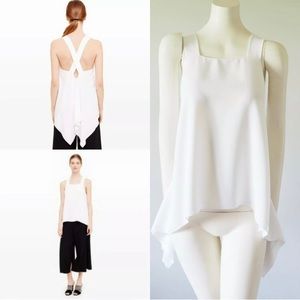 Club Monaco Criss Cross Tank Top